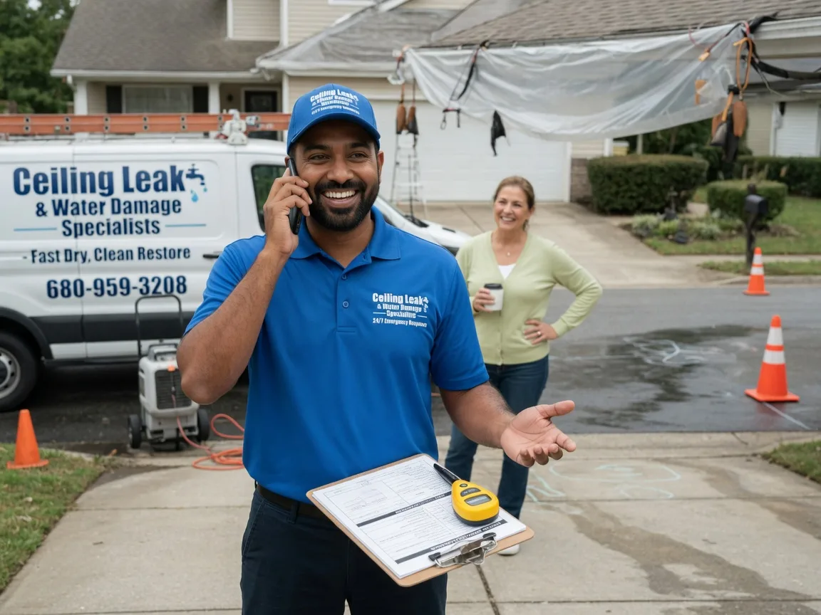 Ceiling Leak Cleanup North Bend, OR FAQs